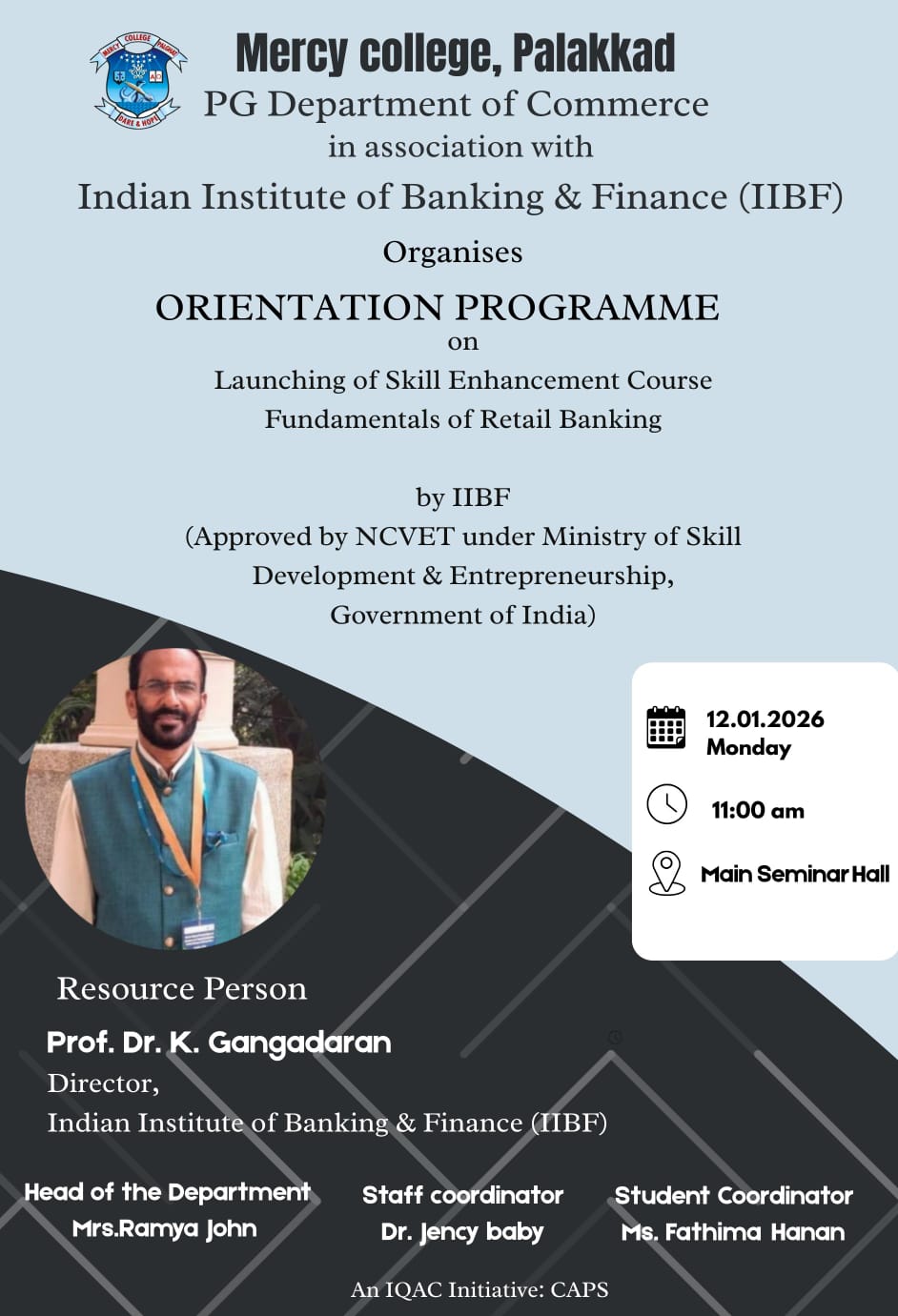 ORIENTATION PROGRAMME 
